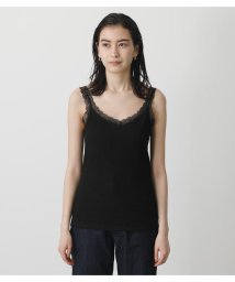 AZUL by moussy(アズールバイマウジー)/BASIC LACE CAMISOLE/BLK