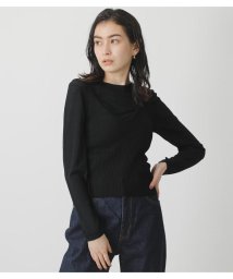 AZUL by moussy(アズールバイマウジー)/SHEER BUSTIER SET KNIT/BLK