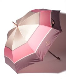 LANVIN Collection(umbrella)(ランバンコレクション（傘）)/LANVIN COLLECTION（ランバンコレクション） 傘【先染めツイル】/ピンク