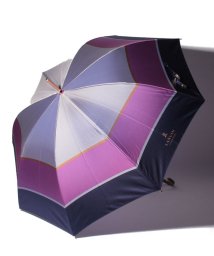 LANVIN Collection(umbrella)(ランバンコレクション（傘）)/LANVIN COLLECTION（ランバンコレクション） 傘【先染めツイル】/パープル