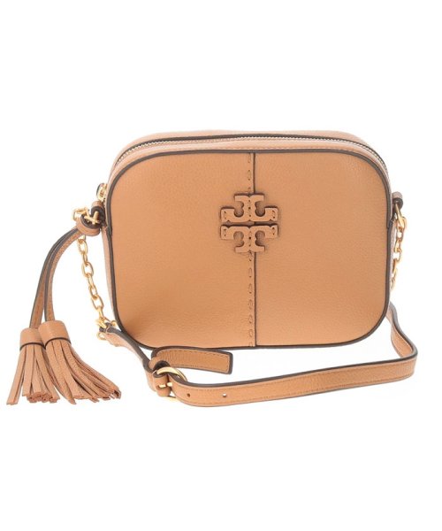 TORY BURCH(トリーバーチ)/【TORY BURCH】MCGRAW　CAMERA BAG　トリーバーチ/キャメル