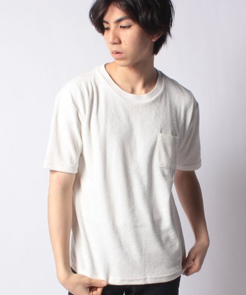 Ocean Pacific MENS(オーシャンパシフィック　メンズ)/【OP】ハンソデ Tシャツ/ホワイト