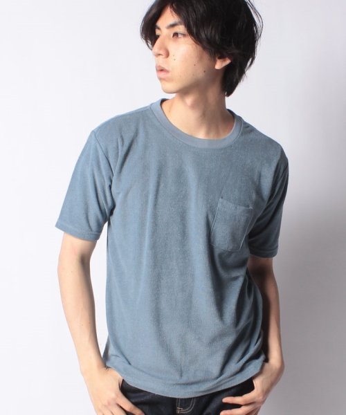 Ocean Pacific MENS(オーシャンパシフィック　メンズ)/【OP】ハンソデ Tシャツ/ブルー