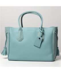 Longchamp(ロンシャン)/1295 861 PENELOPE ペネロペ レザー ハンドバッグ フック付き 鞄 レディース/ライトブルー