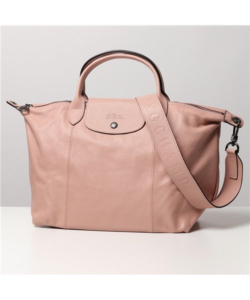 Longchamp(ロンシャン)/1515 757 ル プリアージュ ハンドバッグ ショルダーバッグ レザー 鞄 レディース/ピンクベージュ