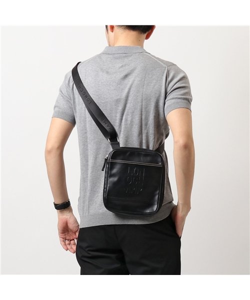 セール 46 Off 1712 1 レザー クロスボディ バッグ ショルダーバッグ 鞄 メンズ ロンシャン Longchamp Magaseek