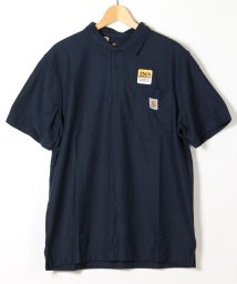 Carhartt(カーハート)/Carhartt/カーハート　ポケット付き1ポイントポロシャツ　/ネイビー