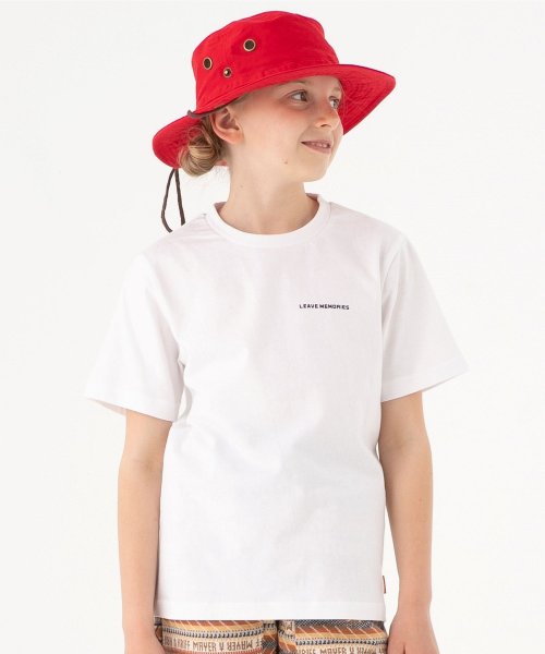 KRIFF MAYER(クリフ メイヤー)/ロゴ半袖Tシャツ(TRIP)（120～170cm）/オフホワイト