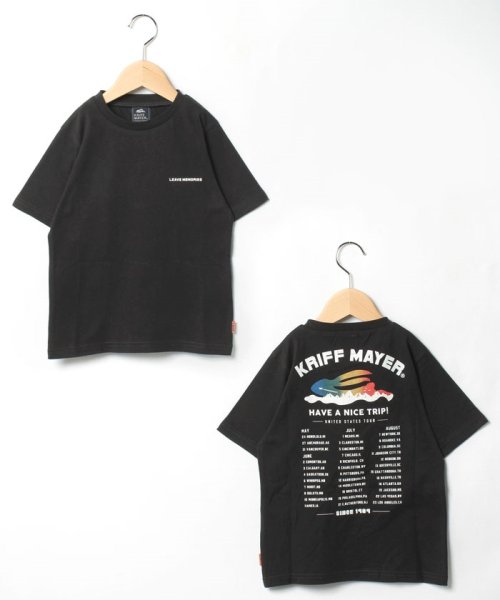KRIFF MAYER(クリフ メイヤー)/ロゴ半袖Tシャツ(TRIP)（120～170cm）/チャコール
