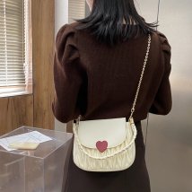 miniministore(ミニミニストア)/ショルダーバッグ スクエア ハンドバッグ 軽量 チェーンバッグ 小さめ かばん 手持ち 肩掛け ミニバッグ おしゃれ/アイボリー