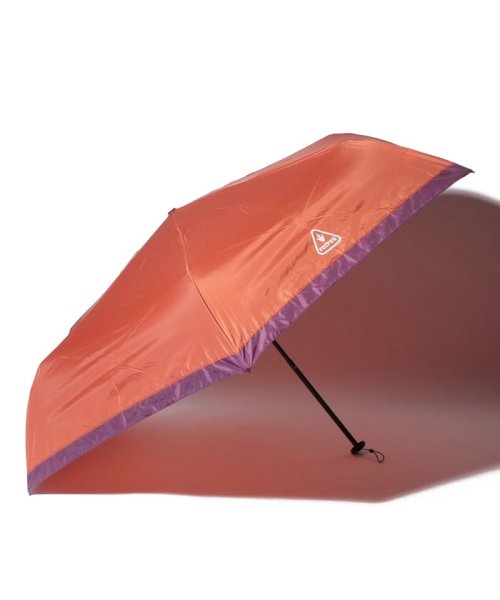 FULTON(フルトン)/折りたたみ傘 ”切り継ぎ バイカラー”/ダークパープル