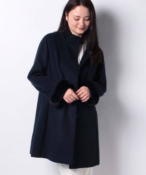 特別提供品 カシミヤスタンドカラーコート レディースファッション 阪急百貨店公式通販 Hankyu Fashion