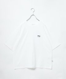 VENCE　EXCHANGE(ヴァンス　エクスチェンジ)/【WEB限定】FILA KEN KAGAMI プリントT/ホワイト