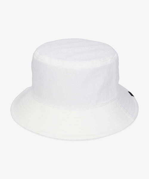 OVERRIDE(OVERRIDE)/OVERRIDE COTTONTWILL BUCKET HAT/ホワイト