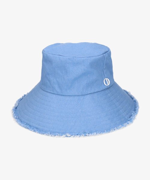 Chapeaud'O(Chapeaud’O)/Chapeau d' O Denim Fringe Hat/ブルー