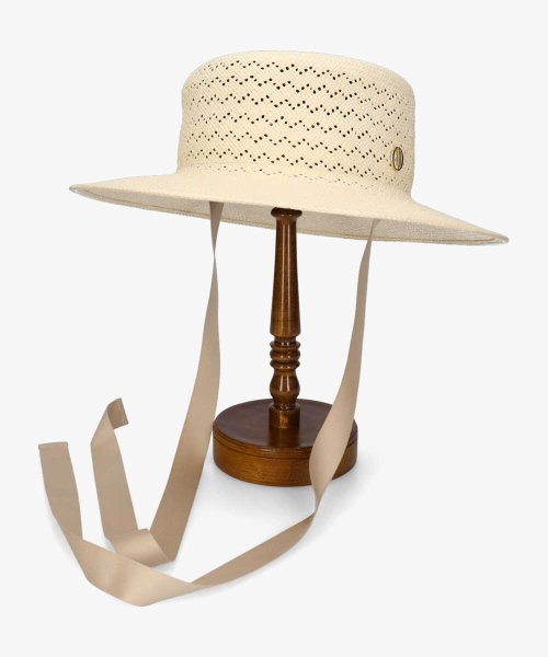 Chapeaud'O(Chapeaud’O)/Chapeau d' O Panama Boater hat/ナチュラル