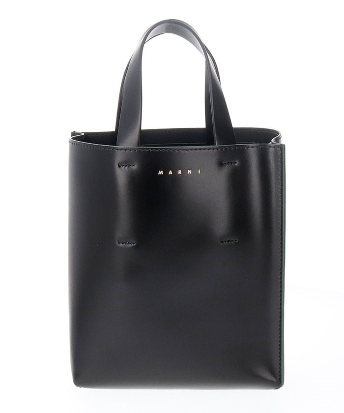 MARNI】2WAYハンドバッグ SHMP0039Y0LV639【BLACK+BLACK+BLACK ...