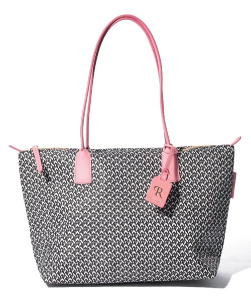 ROBERTA PIERI(ロベルタピエリ)/【ROBERTA PIERI】ロベルタピエリ トートバッグ TATAMI  Large Tote　LT Tatami Fun Collection/ピンク