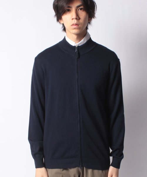 スタンドカラージップアップニットブルゾン ベネトン メンズ Benetton Mens Magaseek