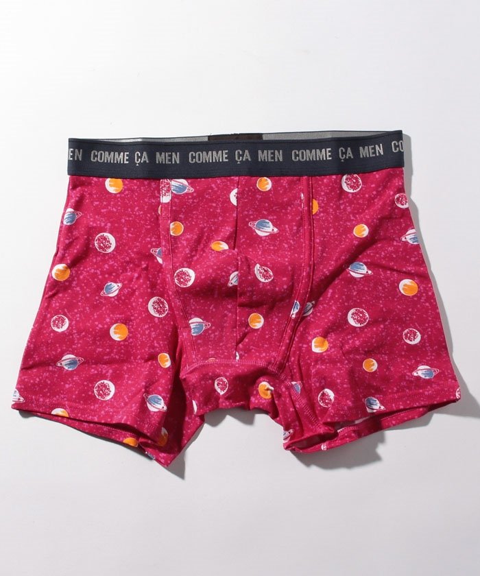 セール 37 Off コムサメン 宇宙柄ボクサーパンツ コムサメン Comme Ca Man Magaseek