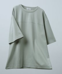 JUNRed(ジュンレッド)/エアシルケットクルーネックTEE/キミドリ（34）