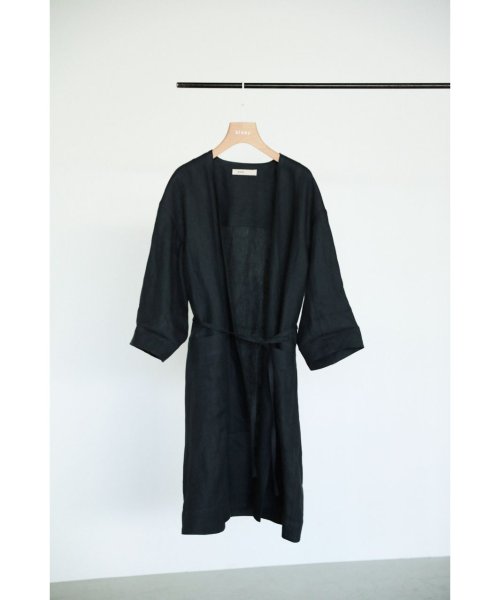BLACK BY MOUSSY(ブラックバイマウジー)/linen over jacket/NVY