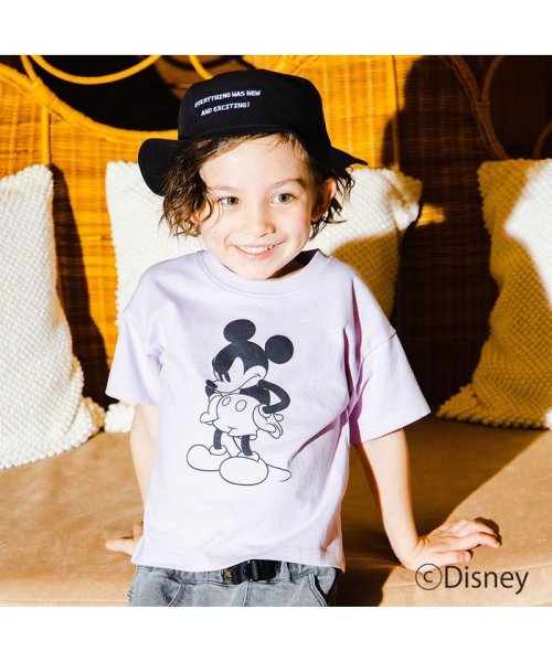 セール Disney モノトーンプリント半袖tシャツ ブランシェス Branshes Magaseek