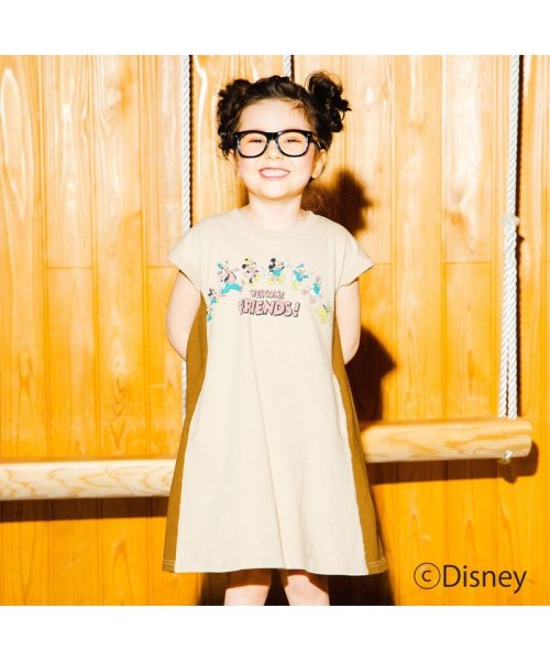 Disney 配色切替ワンピース ブランシェス Branshes Magaseek Disney 配色切替ワンピース ブランシェス Branshes Magaseek