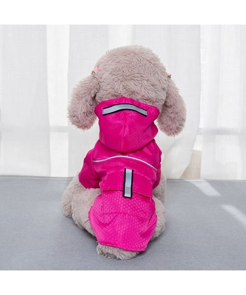 SVEC(シュベック)/ドッグウェア 犬 服 レインジャケット レインコート NXL2014－CP/ピンク