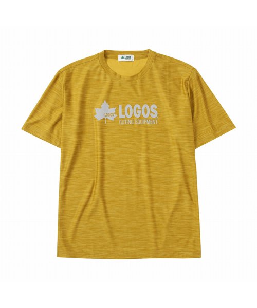 MAC HOUSE(men)(マックハウス（メンズ）)/LOGOS ロゴス リフレクタープリントTシャツ 1233－4354/イエロー