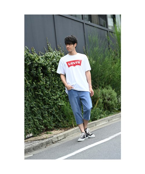 MAC HOUSE(men)(マックハウス（メンズ）)/NAVY ネイビー NAVY JEANS COOL クロップドパンツ NJ－C－M004/ブルー