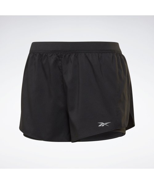 Reebok(リーボック)/ランニング エッセンシャルズ ツーインワン ショーツ / Running Essentials Two－in－One Shorts/ブラック