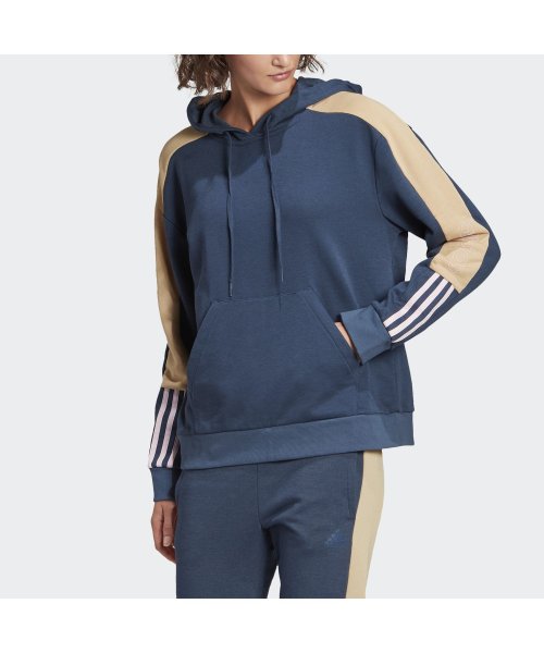 セール アディダス Adidas アディダス エッセンシャルズ ロゴ カラーブロック パーカー Adidas Essentials Logo Colorblock Hoodie Magaseek