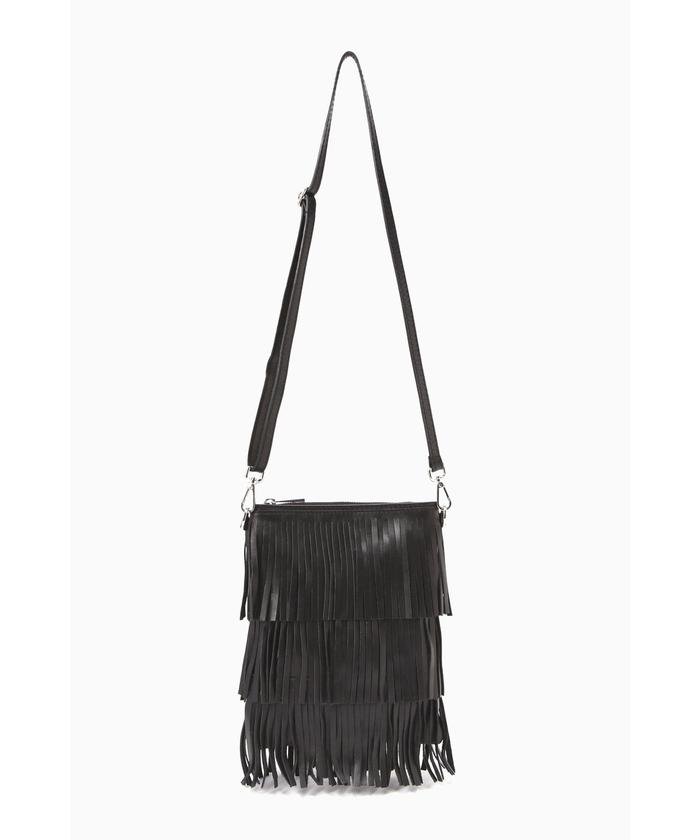通販卸値 ローズバッド レディース ブラック フリンジショルダーバッグ セール開催中 Rose 40 Off Bud Bs1m7212 クリアランス販促 Boltonpratt Com
