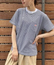 FREDY&GLOSTER(フレディアンドグロスター)/【DANTON/ダントン】POCKETストライプTシャツ #JD－9041/ネイビー系3