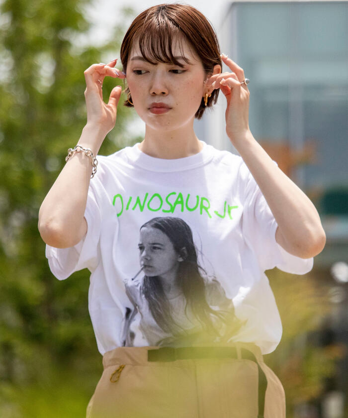 【KUNG FU/カン・フー】Dinosaur Jr Green Mind 別注 プリント ビッグシルエットＴシャツ