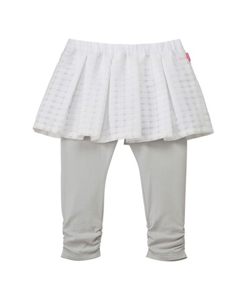 MIKI HOUSE HOT BISCUITS(ミキハウスホットビスケッツ)/スカート付パンツ/ホワイト