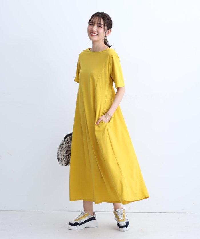 ａラインカットワンピース ジャスグリッティー Jusglitty Magaseek