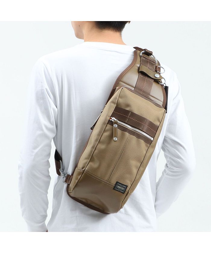 吉田カバン ポーター ヒート タイプC ボディバッグ PORTER HEAT TYPE－C SLING SHOULDER BAG 日本製  680－17984