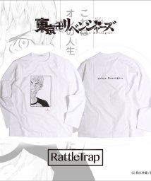 RATTLE TRAP/「東京卍リベンジャーズ」×RATTLE TRAP コラボアイテム　タケミチ半ラバー＆リフレクタープリントロングスリーブTシャツ/503982677