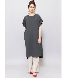 mili an deni/レディース ワンピース 綿100％ フリル袖 Tシャツワンピース カットソー/503339302