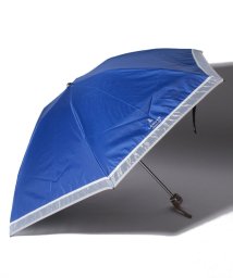 LANVIN Collection(umbrella)(ランバンコレクション（傘）)/LANVIN COLLECTION（ランバンコレクション）晴雨兼用折りたたみ日傘　オーガンジーグログラン/ペールスカイ