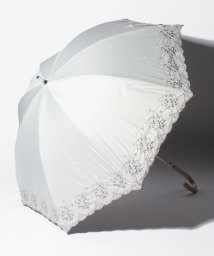 LANVIN Collection(umbrella)(ランバンコレクション（傘）)/LANVIN COLLECTION（ランバンコレクション）晴雨兼用日傘　フラワー刺繍/オフホワイト