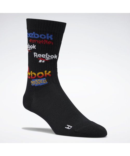 Reebok(リーボック)/クラシックス トラベル ソックス / Classics Travel Socks/ブラック
