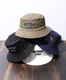 AVIREX(AVIREX)/USA 3D EMB BUCKET HAT/ｶｰｷｰ
