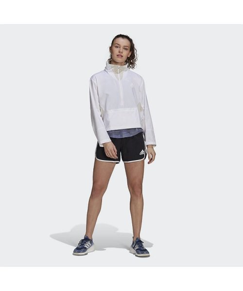adidas(アディダス)/PRIMEBLUE アダプト ランニングジャケット / Primeblue Adapt Running Jacket/ホワイト