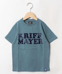 KRIFF MAYER(クリフ メイヤー)/バンダナロゴTEE(120cm~170cm)/ターコイズ