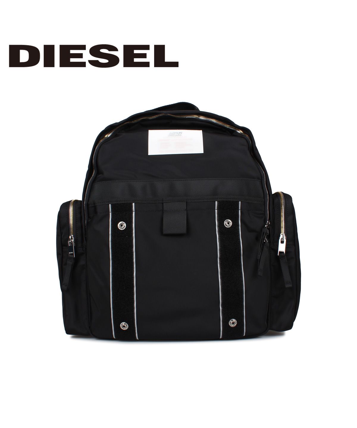 送料無料 新品 Bisie 撥水 メンズ バッグ バックパック リュック Diesel ディーゼル 48枚限定 1000円offクーポン配布中 ブラック P3904x 黒 バックパック リュック Revuemusicaleoicrm Org