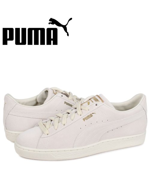 プーマ Puma スウェード モノ クラシック スニーカー メンズ スエード Suede Mono Classic オフ ホワイト 04 プーマ Puma Magaseek