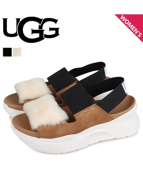 UGG(UGG)/UGG アグ サンダル ストラップサンダル シルバーレイク レディース 厚底 シープスキン SILVERLAKE 2 ブラック ブラウン 黒 1119771/その他